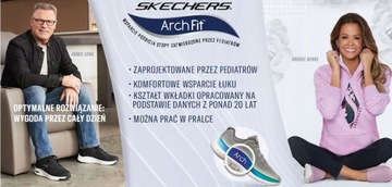 Buty do biegania Skechers Arch Fit LEKKIE ODDYCHAJĄCE