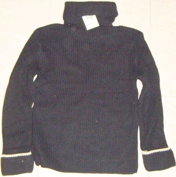 SWETER GOLF MĘSKI GRANAT S-M 36-38-40 ACRYL 100%!