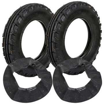 Opona koła przedniego x2 + dętka x2 do C-360 C-330 MF3 T-25 6.00x16 8PR