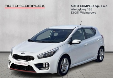 Kia Ceed II GT 5d 1.6 T-GDI 204KM 2015 Kia Ceed Kia Ceed 1.6 T-GDI GT 1.6 Benzyna 204KM