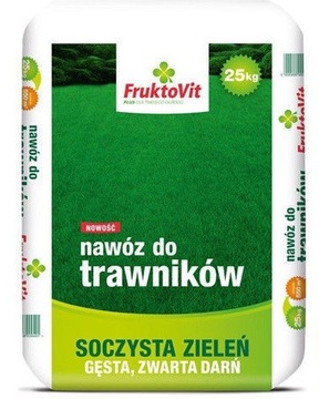 Nawóz Fruktovit Do Trawy Trawnika 25KG