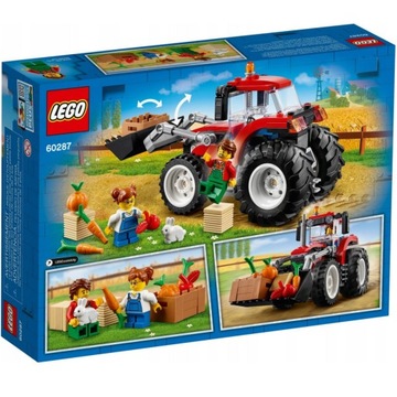 ZABAWKA KLOCKI LEGO TRAKTOR DLA DZIEWCZYNKI CHŁOPCA 5, 6 LATKA+ NA PREZENT