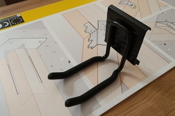 SGH12 ГАРАЖНЫЙ КРЮК РУЧКА-ГОЛИАФ НАСТЕННАЯ ВЕШАЛКА ДЛЯ ИНСТРУМЕНТОВ ШЛАНГИ 145X75MM