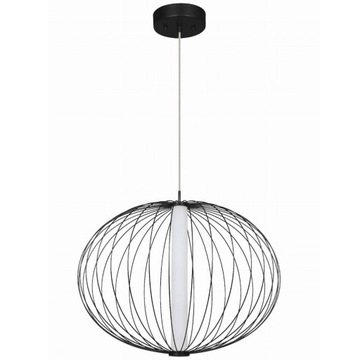 Loftowa LAMPA wisząca TREVISO czarna