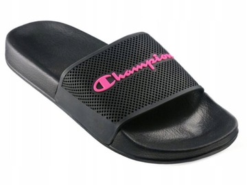 KLAPKI sportowe CHAMPION DAYTONA S11512-KK001 czarne na basen 42,5-43