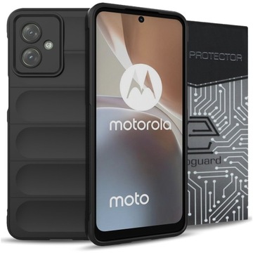 ETUI PANCERNE CASE OBUDOWA + SZKŁO do MOTOROLA MOTO G54 5G / POWER EDITION