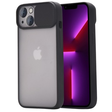 Etui podwójna ochrona do iPhone 13 - Czarny