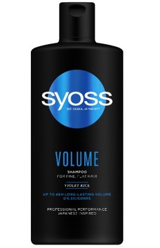 SYOSS VOLUME Szampon do Włosów Delikatnych