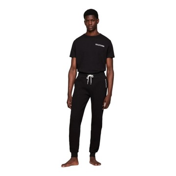 TOMMY HILFIGER SPODNIE DRESOWE MĘSKIE PANTS CZARNE r.L