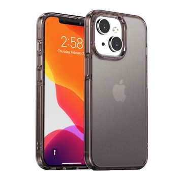 ETUI CASE CZARNE HARD SILIKON do iPhone 13