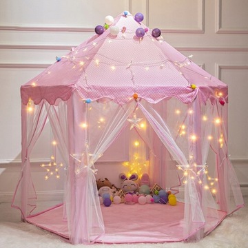 ДЕТСКАЯ ПАЛАТКА ДЛЯ ДОМА И САДА PINK PALACE