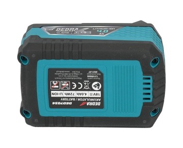 DEDRA DED7034 Аккумулятор 4 Ач, литий-ионный SAS+ 18 В