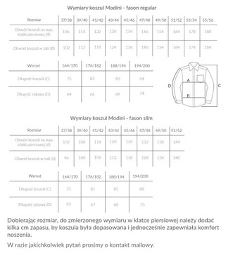 Błękitna koszula z krótkim rękawem w jodełkę YK10 176-182 / 46-Regular