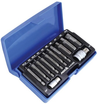 НАБОР БИТ ДЛЯ ОБРАБОТАННЫХ ШЕСТИГРАННЫХ ВИНТОВ ASTA