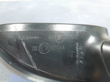 FIAT 500 07- ZRCÁTKO LEVÉ EU 703/A