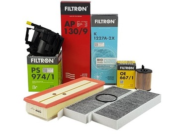 FILTRON ZESTAW FILTRÓW CITROEN BERLINGO II 1.6HDI