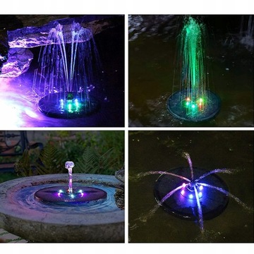 СОЛНЕЧНЫЙ ФОНТАН ДЛЯ ПЛАВАЮЩЕГО НАСОСА ДЛЯ ПРУДА