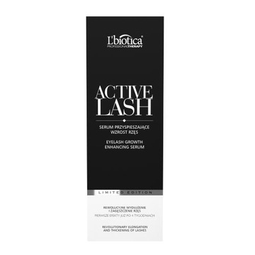 L'BIOTICA ACTIVE LASH SERUM PRZYSPPIESZAJĄCE WZROST RZĘS I BRWI 3,5ML