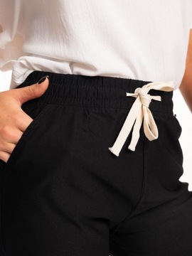 Модные хлопковые женские брюки в рыбацком стиле на резинке, множество цветов.