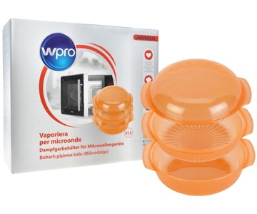 Naczynie do gotowania na PARZE w MIKROFALÓWCE 1,5l