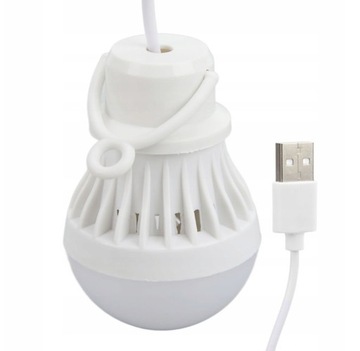 Wisząca lampka led camping usb