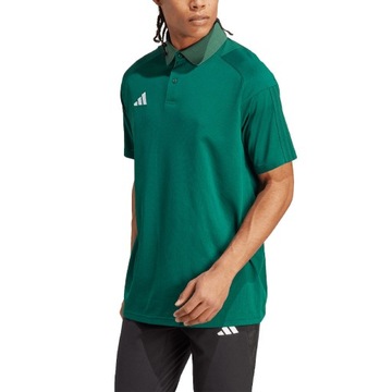Koszulka męska adidas Tiro 23 Competition Polo zielona HU1345 2XL