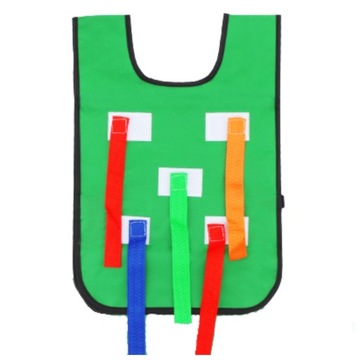 ЖИЛЕТ АНИМАЦИЯ НА ЛИПУЧКЕ ИГРА 5 ПОЛОС ЗЕЛЕНЫЙ