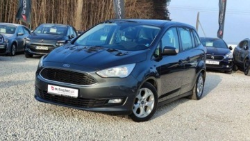 Ford C-MAX II Grand C-MAX Facelifting 1.0 EcoBoost 125KM 2017 Ford Grand C-MAX 1.0i 125kM Klima Asystent Temp.Grzane Kierownica Navi GOT, zdjęcie 9