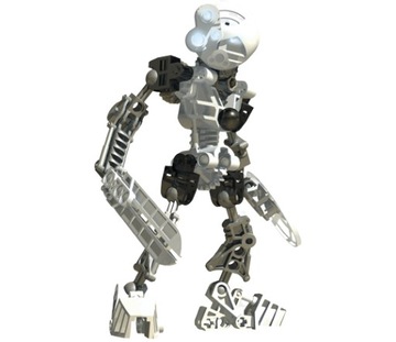 Klocki LEGO Bionicle 8536 Toa Mata Kopaka używane Robot Zestaw Kompletny