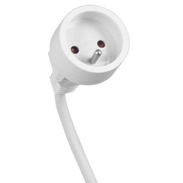 PRZEDŁUŻACZ SIECIOWY Z UZIEMIENIEM 1 GNIAZDO 10M