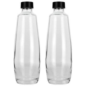 SODASTREAM SZKLANA BUTELKA KARAFKA 2x1L DO SATURATORA DUO ZESTAW