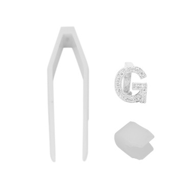 Plated Letter G Teeth Brace Cosplay Party Hip Hop