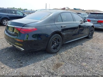 Mercedes Klasa S W223/V223 2023 Mercedes-Benz Klasa S 500 4MATIC 2023, od ubezpieczalni 3.0 Benzyna 429KM, zdjęcie 4