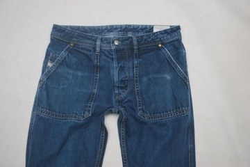 U Modne Spodnie jeans Diesel 30/30 Loiku z USA