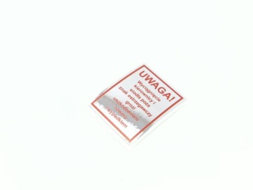 НОВАЯ наклейка ВНИМАНИЕ Romet Wigry Jubilat Wagant Zenit