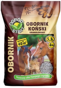 Obornik Koński naturalny granulowany 4kg
