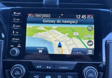 Honda Civic X Hatchback 5d Facelifting 1,6 i-DTEC 120KM 2020 Honda Civic Full Led Alu17 Kamera ACC Line Assist Virtual Cockpit Gwarancja, zdjęcie 28