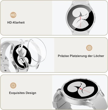 Защитный чехол JZK для Galaxy Watch 5 Galaxy Watch 4 44 мм, 4 шт (3453)