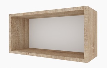 PÓŁKA WISZĄCA ŚCIENNA DĄB SONOMA 60CM