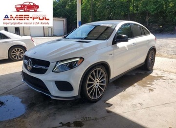 Mercedes GLE W166/C292 2017 Mercedes-Benz GLE Coupe 43 AMG 2017 3.0l 3.0 Benzyna 362KM