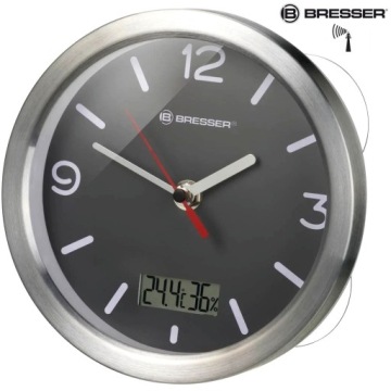 Радиоуправляемые часы для ванной DCF77 Bresser Германия