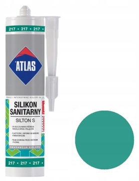 ATLAS SILIKON SILTON S 280ml - 217 SZMARAGDOWY