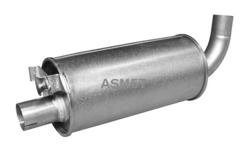 ASMET TŁUMIK UKŁADU WYDECHOWEGO PRZÓD VOLVO 240 260 2.0-2.8
