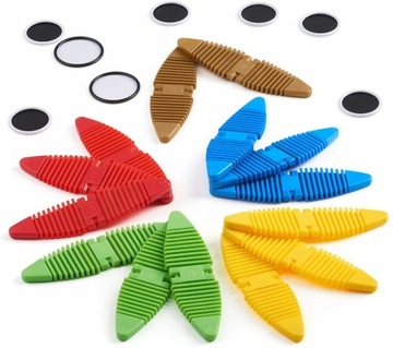 ELASTYCZNE KLOCKI MAGNETYCZNE 3D ZESTAW 34el.