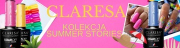 НАБОР ЛАКОВ ДЛЯ НОГТЕЙ CLARESA SUMMER STORIES ГИБРИДНЫЕ ЛАКИ ДЛЯ НОГТЕЙ