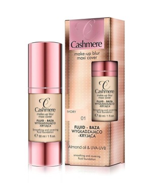DAX COSMETICS CASHMERE FLUID - BAZA WYGŁADZAJĄCO - KRYJĄCA NR 01 IVORY 30 M