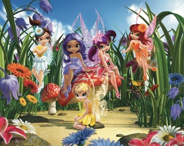 Fototapeta dziecięca Wróżki fairies dla dzieci