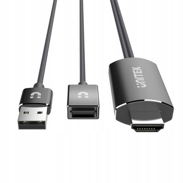 Кабельный кабель Телефон-телевизор USB-HDMI M1104A Unitek