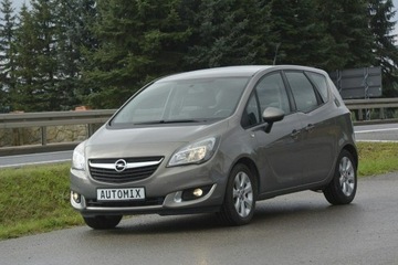 Opel Meriva II Mikrovan Facelifting 1.6 CDTI Ecotec 110KM 2016 Opel Meriva 1.6CDTI doinwestowany nawigacja hak, zdjęcie 1