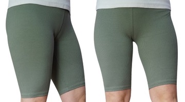 Spodenki kolarki prążek damskie L/XL